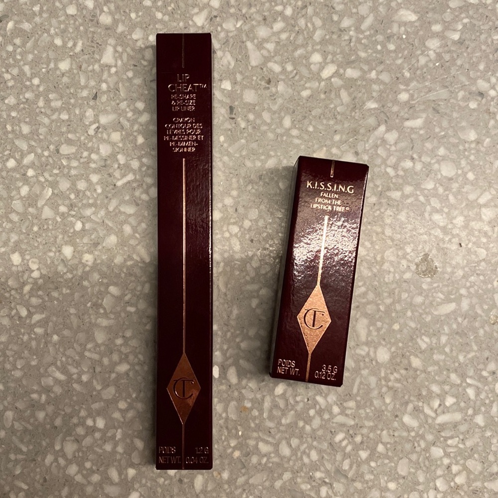 Charlotte Tilbury lip liner / lipstick set